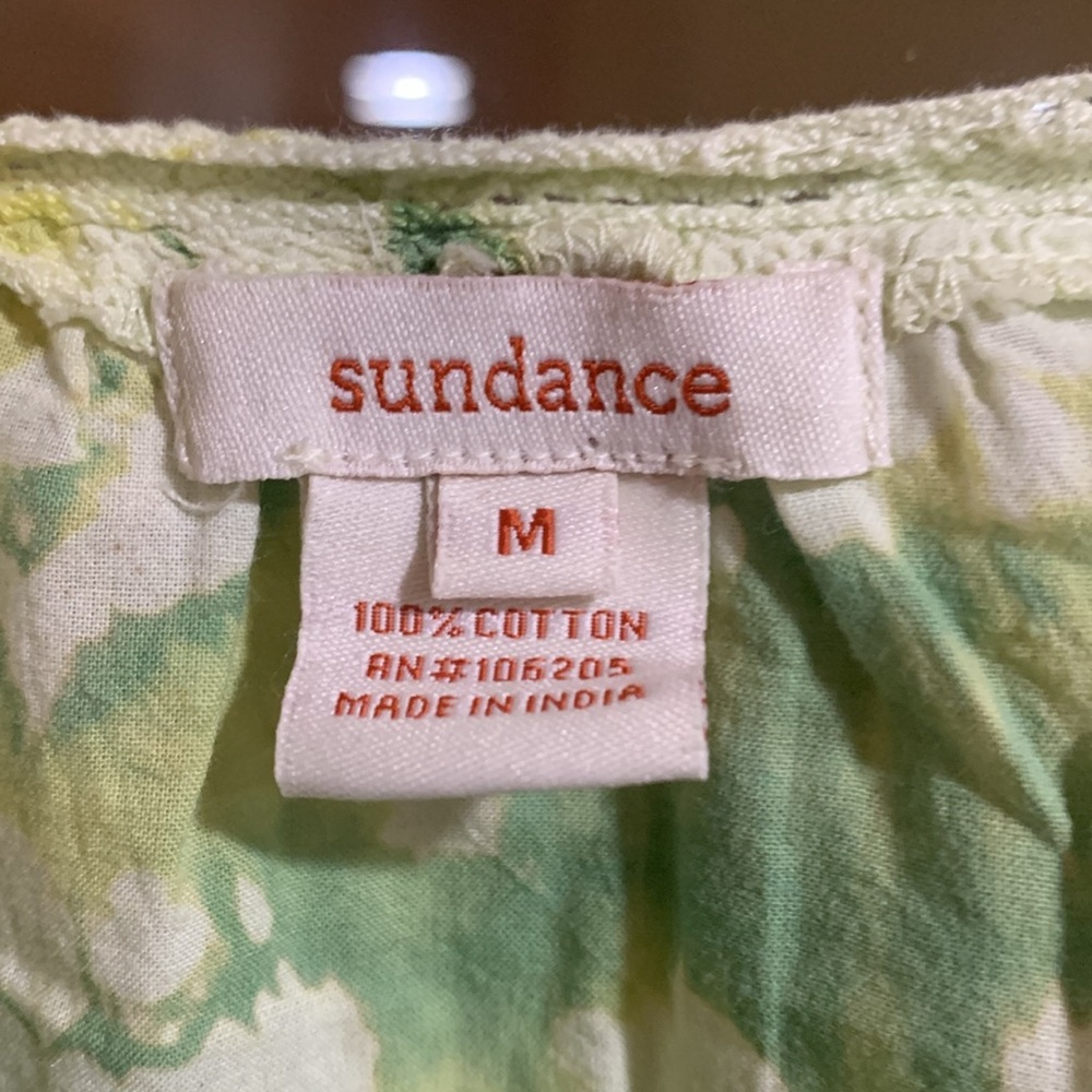 Sundance tie dye peasant top - size M - Picture 2 of 4